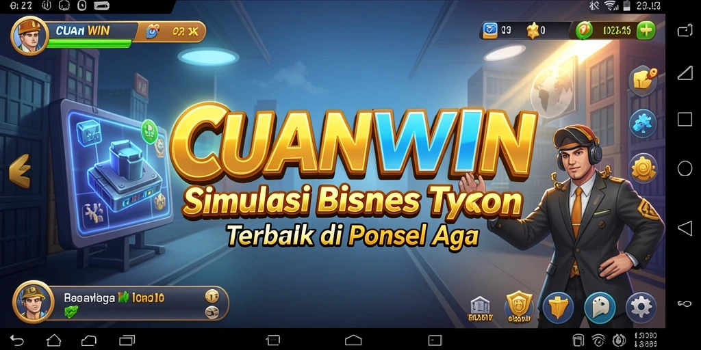 Tangkapan layar gameplay CUANWIN dengan grafis yang menarik.