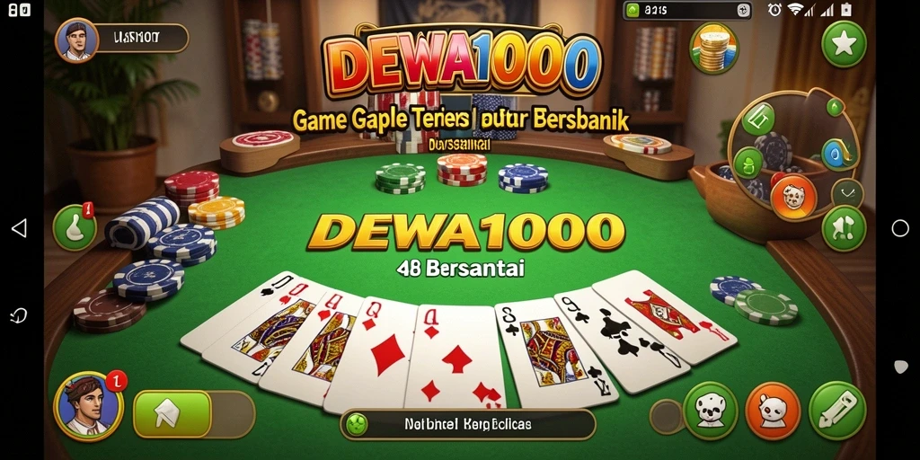 Tampilan gameplay DEWA1000 yang menarik dan interaktif.