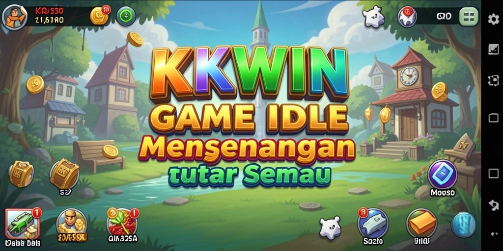 Tampilan gameplay Idle di KKWIN yang menarik dan mudah dipahami.